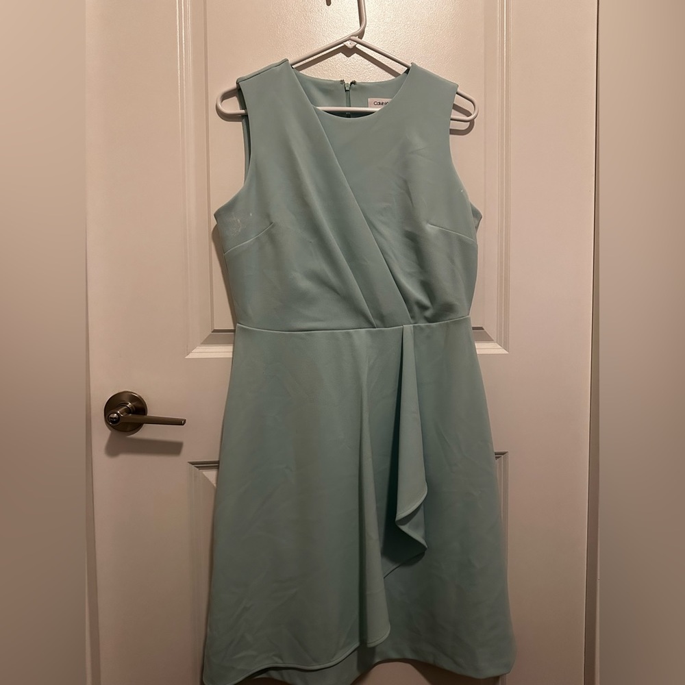 Blue size 10 Calvin Klein dress